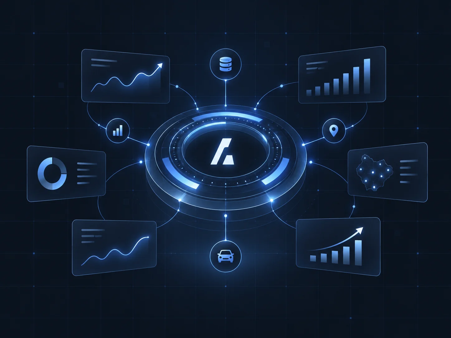 AutoSense veri analitiği platformunun görselleştirilmesi